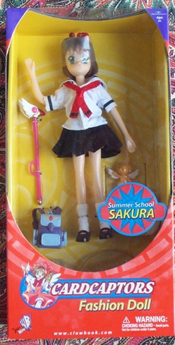 Kero-chan, Kinomoto Sakura (Summer Uniform, Summer School Sakura), Card Captor Sakura, Trendmasters, Action/Dolls, 1/8